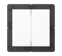 Transmisor de pared Jung Hue A500 de 4 canales blanco alpino - FOHA595WW
