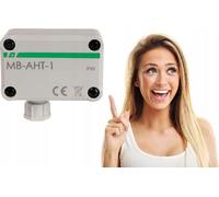 Transmisores de humedad y temperatura, protocolo Modbus RTU, 9-30 V, rango de medición 0-100 % de humedad relativa, modelo MAX-MB-AHT-1