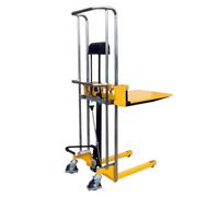 Transpaleta Apilador hidráulico de ruedas universal con placa cubierta for operaciones apilamiento almacenes para almacén industrial