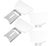 Transparente Protector Ocular Tipo 125/150 para Amoladora de Banco | Cubierta Antipolvo, Lente de Alta Transparencia, Ajuste Ligero y Cómodo, para Talleres Domésticos y Estudios