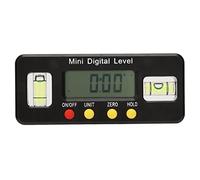 Transportador Inclinómetro Digital con Pantalla LED, Nivel de burbuja digital magnético Buscador de ángulos digital para carpintería, sierra de