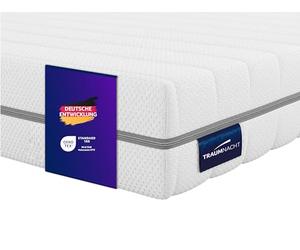 Traumnacht Exklusiv Colchón de Muelles Ensacados 7 Zonas con 1000 Muelles, Stiftung Warentest Bueno 10/2023, Altura 23 cm, Öko-Tex, Firmeza H2, 100 x 220 cm
