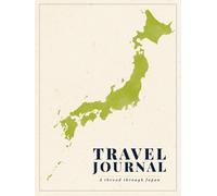 Travel Journal - A Thread Through Japan: Daily Diary with DIY Embroidery Map Cover, Eki-Stamp Collection Pages, & Trip Planner - Personalized Keepsake for Japan Travelers
