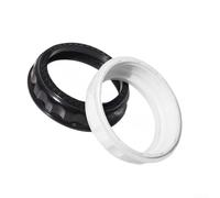 Trayneel Collar de válvula G57 de repuesto para Polaris G52, pieza de limpiador de piscina, material de PC, fácil instalación, flujo mejorado, accesorio de equipo de piscina, color negro y blanco
