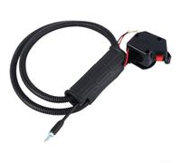 Trayneel Conjunto de interruptor del acelerador, mango de repuesto para cepillo de cortacésped, agarre ergonómico, fácil instalación, mochila de mano de ajuste ancho, montaje lateral, hierba T (B)