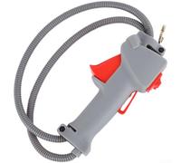 Trayneel Conjunto de interruptor del acelerador, mango de repuesto para cepillo de cortacésped, agarre ergonómico, fácil instalación, mochila de mano de ajuste ancho, montaje lateral, hierba T (C)