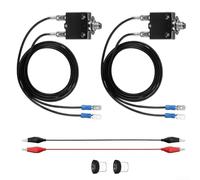 Trayneel Kit de fusibles reiniciables de 3 A y 5 A, probador de fusibles para interruptor de circuito, HVAC diagnósticos eléctricos con clips resistentes, alambre de cobre estañado de 14 AWG