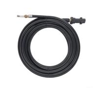 Trayneel Manguera de limpieza de drenaje de alta presión con cabezal de resorte para lavadora a presión Karcher K2 K3 K4 K5 K6 Manguera de limpieza de tuberías de alcantarillado de PVC flexible de 15