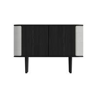 Treasures Gabinete Roble Negro /Plata Esterlina