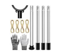 Tree Limb Support - Soporte ajustable para barra de sujeción (U Head | Fruit Tree Support Poles Outdoor Garden Yard Lawn Farm Orchard Park