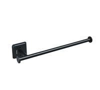 TreeLen Portarrollos para Papel Higiénico de Pared con Tornillos, Soporte de Papel para Baño de Acero Inoxidable SUS304, Dispensador de Rollo Negro Mate de Alta Resistencia, Estilo Moderno y Anti-Óxid