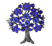 Trees of Life - Broche de cierre seguro multiusos con diseño de árboles de la vida, adorno delicado para reuniones, realzadores de atuendos elegantes, One Size, como se describe