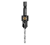 Trend Snappy Avellanador Ajustable de 9,5mm de Diámetro con Broca, Ideal para Tornillos No.8 y No.10, Acero de Alta Velocidad, SNAP/CS/10