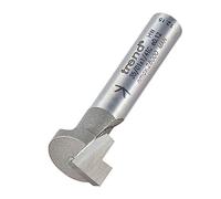 Trend Broca profesional para fresadora de ojo de cerradura, vástago de 1/4 pulgadas, diámetro de corte de 12,7 mm, diámetro de rodamiento de 8 mm, longitud de corte de 4,9 mm, 35/01 x 1/4 TC