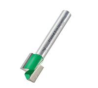 Trend C124X1/4TC - Diámetro recto x corte de 12,7 mm, blanco, vástago de 1/4" 12,7 mm