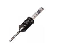 Trend Snappy Avellanador de Acero para Herramientas de 12,7mm con Broca Ajustable de 3,5mm, Perfecto para Maderas Duras y Blandas, SNAP/CS/12