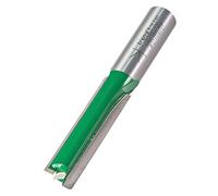 Trend CraftPro Cortador de Fresadora Recto de Doble Filo, Mango de 1/2 Pulgada, Diámetro de Corte de 12.7mm, Longitud de Corte de 50mm, metal duro (TCT), C153DX1/2TC
