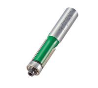 Trend CraftPro Cortador de Recorte con Rodamiento Guiado, Mango de 1/2 Pulgada, Diámetro de Corte de 12.7mm, Longitud de Corte de 25.4mm, metal duro (TCT), C116X1/2TC