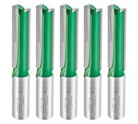 Trend CraftPro Cortador encimeras 1/2" mango 12,7mm Pack 5 | Pack 5 fresas TCT de carburo de tungsteno para montaje cocina y recorte de encimeras, 50mm, CR/KFP/5