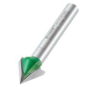 Trend CraftPro Fresa biseladora 60° en V 12,7 mm mango 1/4