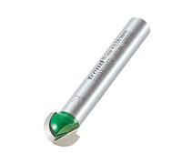 Trend CraftPro Fresa Cavetto Router 9,5 mm Corte, Radio 4,8 mm Mango 1/4"