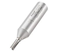 Trend CraftPro Fresa recta 2 cortes 1/2 pulg, corte 4 mm | Carburo de tungsteno, doble filo: cortes rectos limpios de 4 mm en madera blanda y dura, C002X1/2TC