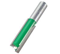 Trend CraftPro Fresa Recta 2 filos con vástago 1/2" 16x51mm | Con puntas de carburo de tungsteno TCT para cortes limpios en madera; vástago 1/2" y 16x51mm, C025DX1/2TC