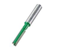 Trend CraftPro Fresa recta 2 labios 6x25 mm, vástago 8 mm TCT