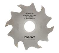 Trend Disco para engalletadora 100 mm x 22 mm, 6 dientes, TCT