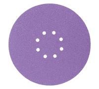 Trend Discos de lija zirconio 225 mm orbital grano 40, 10 ud.