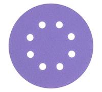 Trend Discos de Lijado 125 mm para Lijadoras Orbitales, Granos 60/120/180/240, Paquete de 25, Abrasivo Film Multiusos AB/125/M25