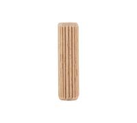 Trend Espigas de madera 8x30 mm, pack 50, haya con ranuras FSC