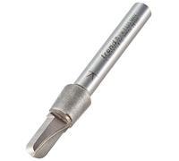 Trend Fresa Cavetto para Router, vástago 1/4, radio 3,2 mm TCT