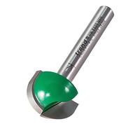 Trend Fresa Cavetto para Router, vástago 1/4", radio 9,5 mm y Ø 19,1 mm