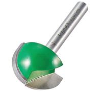 Trend Fresa Cavetto Router 1/4" 12,7mm R 25,4mm