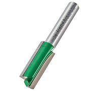 Trend Fresa recta de 2 cortes TCT, vástago 1/4, 10x25mm