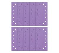Trend Hoja de lija de óxido de aluminio de 1/2 (115 x 230 mm), grano 240, AB/HLF/240A, paquete de 10