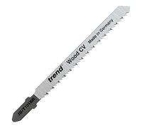 Trend Hojas de Sierra de Calar Profesional, Paquete de 5, 100mm x 2.5mm, CV Corte Descendente, Corte de Madera de Precisión, Vástago en T Universal, JB/T101BR