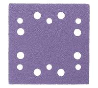 Trend Hojas lijado zirconio 1/4 114x110 mm grano 40, pack 10
