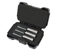 Trend Juego de cortadores profesionales para encimeras, vástago de 1/2 pulgada, diámetro de corte de 12,7 mm y longitud de corte de 50 mm, punta de carburo de tungsteno, paquete de 3 en funda, KFP/1,