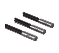 Trend Pack 3 fresas rectas TCT, vástago 1/2, Ø12,7 x 50 mm
