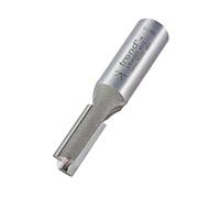 Trend Profesional Cortador de Fresadora Recto de Dos Flautas, Mango de 1/2 Pulgada, Diámetro de Corte de 10mm, Longitud de Corte de 25mm, metal duro (TCT), 3/61X1/2TC