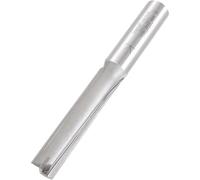 Trend Profesional Cortador de Fresadora Recto de Dos Flautas, Mango de 1/2 Pulgada, Diámetro de Corte de 12mm, Longitud de Corte de 63mm, metal duro (TCT), 3/75X1/2TC