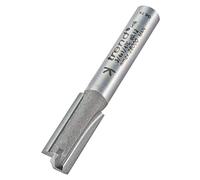 Trend Profesional Cortador Recto de Dos Flautas para Fresadora, Vástago de 1/4 Pulgada, Diámetro de Corte de 8mm, Longitud de Corte de 19mm, metal duro (TCT), 3/4X1/4TC
