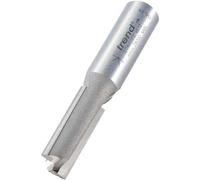 Trend Profesional Fresa Recta de Dos Cortes, Mango de 1/2 Pulgada, Diámetro de Corte de 12mm, Longitud de Corte de 32mm, metal duro (TCT), 3/74X1/2TC