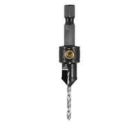 Trend Snappy Avellanador Ajustable de 9,5mm con Broca HSS de 2,5mm para Carpintería de Precisión, Compatible con Sistema de Liberación Rápida, SNAP/CS/6