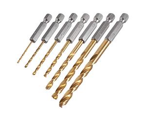 Trend Snappy Juego Brocas Hex métricas 7 pzas para metal, madera y plástico