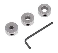 Trend Snappy Juego de 3 Collares de Profundidad de Taladro, 6mm, 8mm, 10mm, Ajuste de Profundidad de Taladro Ajustable y Repetible, Sistema de Liberación Rápida, SNAP/COL/PK1