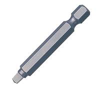 Trend Snappy Juego de 3 Puntas de Destornillador Robertson Cuadrado No 1, 50mm de Largo, Ajuste Directo a Portabrocas Rápidos, Compatible con Centrotec, SNAP/SQ/1