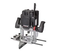 Trend T12 fresadora de inmersión 12 mm, 2300 W, 80 mm, velocidad variable